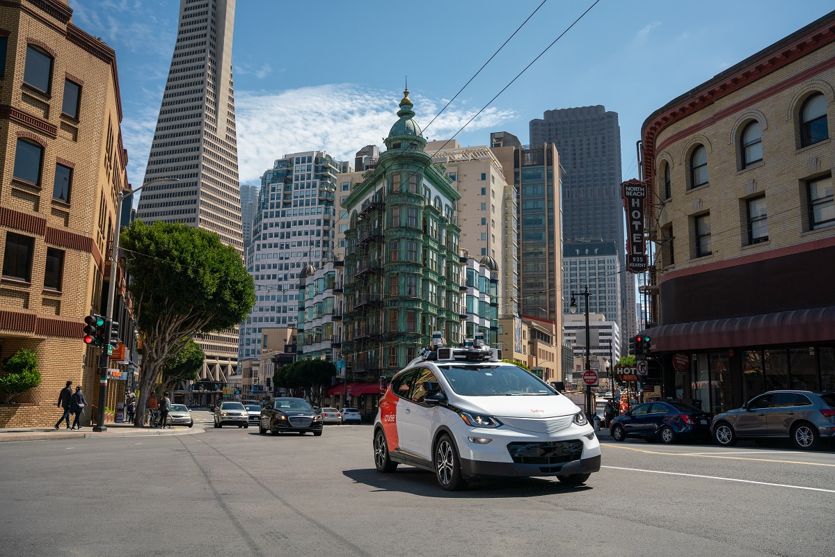 Cruise San Francisco Chevy Bolt-Fahrzeuge